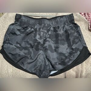 Men's Black Camo Shorts